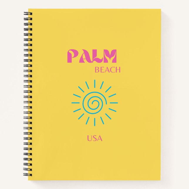 PALM BEACH NOTEBOOK (Front)