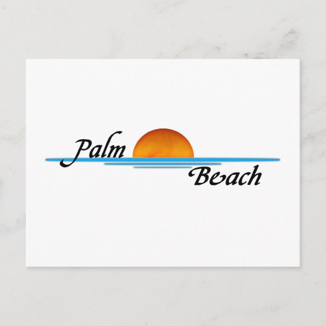 Palm Beach Postcard (Front)