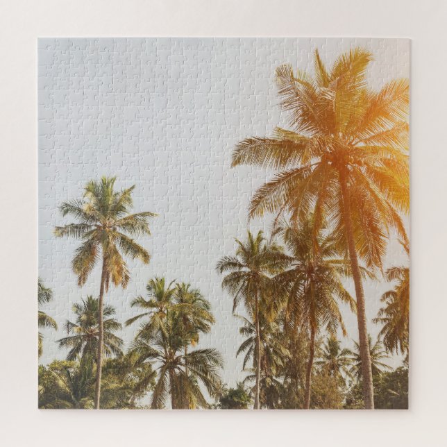 Palm Beach Scenic View Jigsaw Puzzle (Vertical)