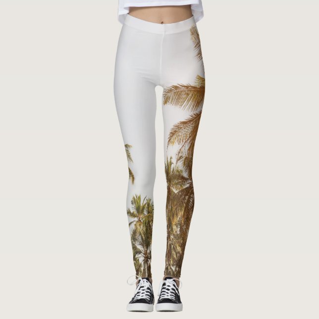 Palm Beach Scenic View Leggings (Front)