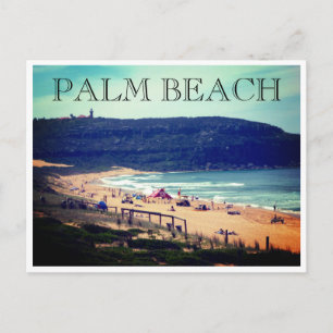 palm beach summer postcard