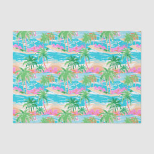 Palm Beach Tropical Island Tissue Paper