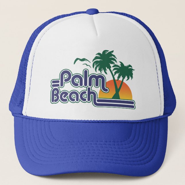 Palm Beach Trucker Hat (Front)