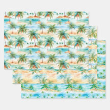 Palm Beach wrapping paper