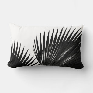 Palm Botanical Tropical Print Lumbar Pillow