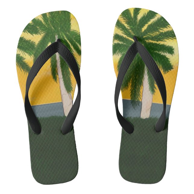 Palm breeze flip flops (Footbed)