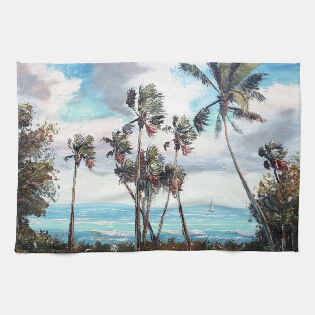 Palm Cove Kitchen Towel (Horizontal)