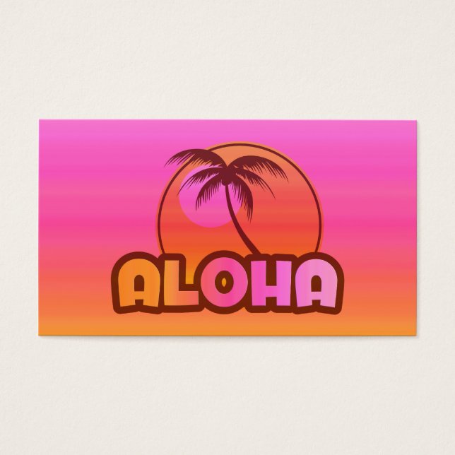 Palm d'Aloha rose (Devant)