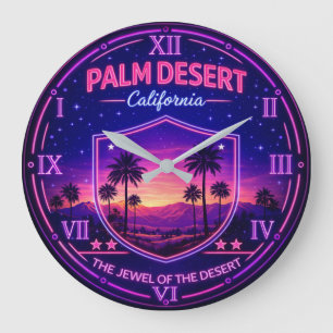 Palm Desert California  Large Clock
