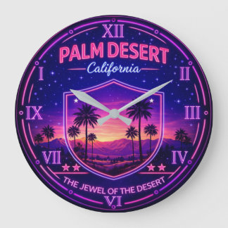 Palm Desert California Large Clock