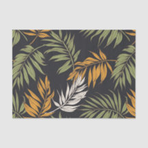 Palm Fonds Fall Style Pattern