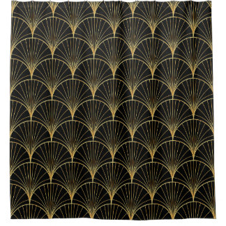 Palm Leaf Art Deco Pattern