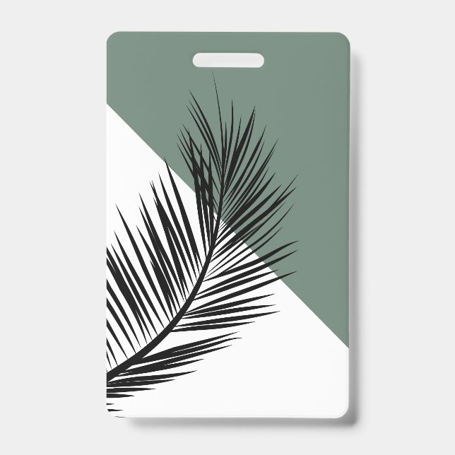 Palm leaf badge (Front)