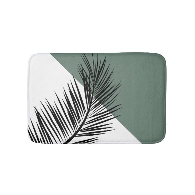 Palm leaf bath mat (Front)