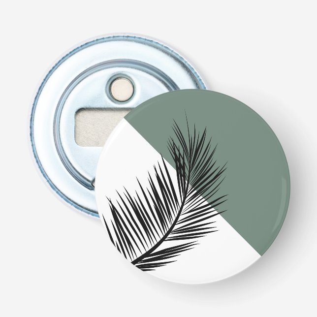 Palm leaf bottle opener (Front)