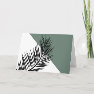 Palm leaf card