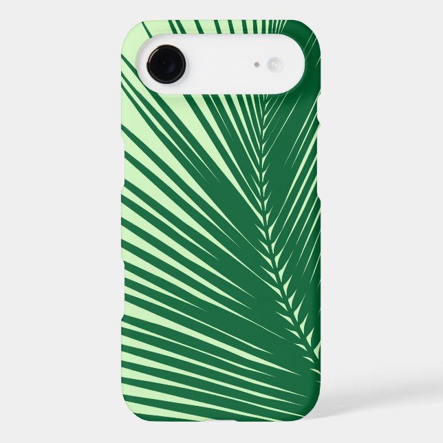 Palm leaf - emerald and lime green Case-Mate iPhone case (Back)