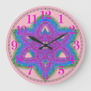 Palm Leaf image for Acrylic Wall Clock