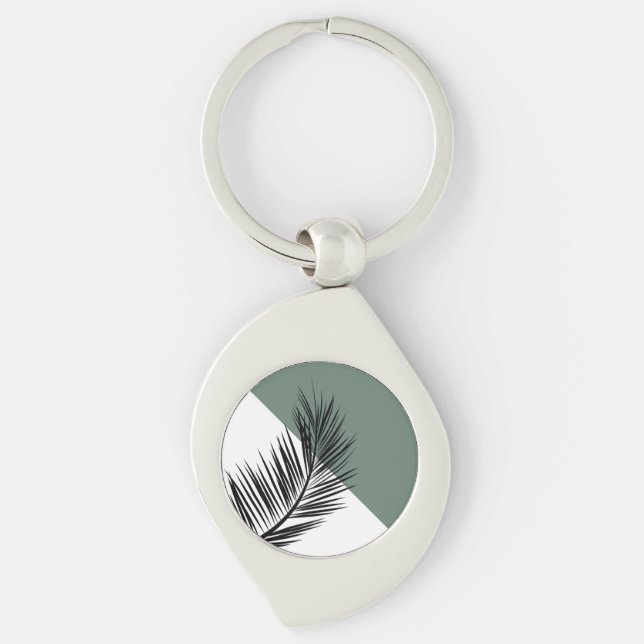 Palm leaf keychain (Front)