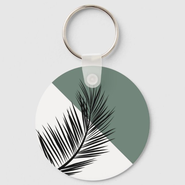 Palm leaf keychain (Front)