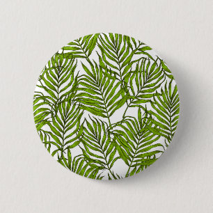 Palm leaves 2 inch round button