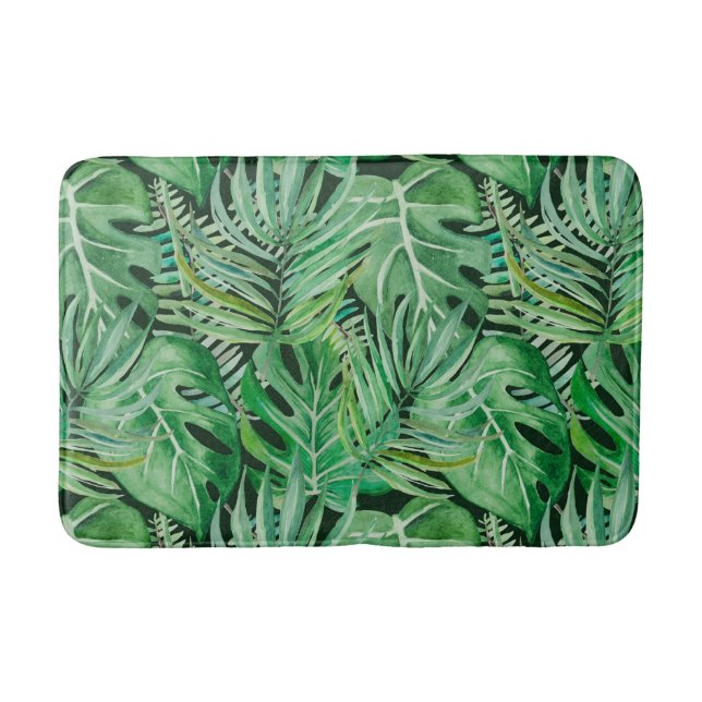 Palm leaves bath mat (Front)