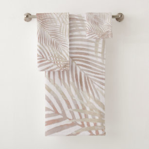 Palm Leaves Bath Towel Set