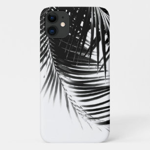 Palm Leaves Black & White Vibes #1 #tropical iPhone 11 Case