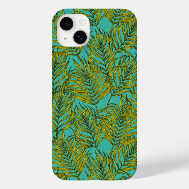 Palm leaves Case-Mate iPhone case (Back)