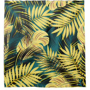 Palm Leaves: Dark Vintage Tropical