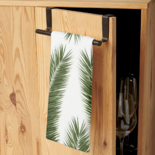 Palm Leaves Finesse Pattern 1 Kitchen Towel