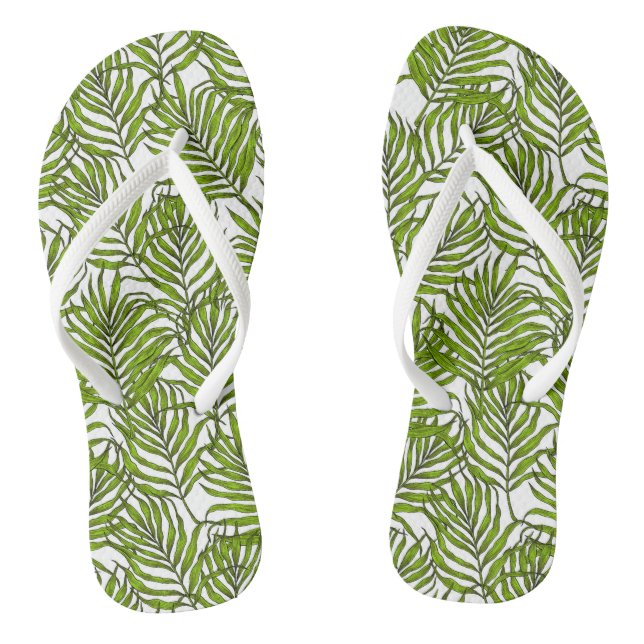 Palm leaves flip flops (Footbed)