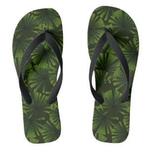 Palm leaves flip flops