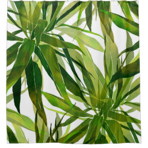 Palm Leaves Hand Painted Pattern