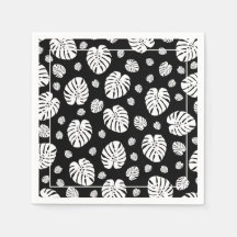 Palm Leaves Pattern Paper Napkin