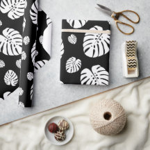 Palm Leaves Pattern Wrapping Paper
