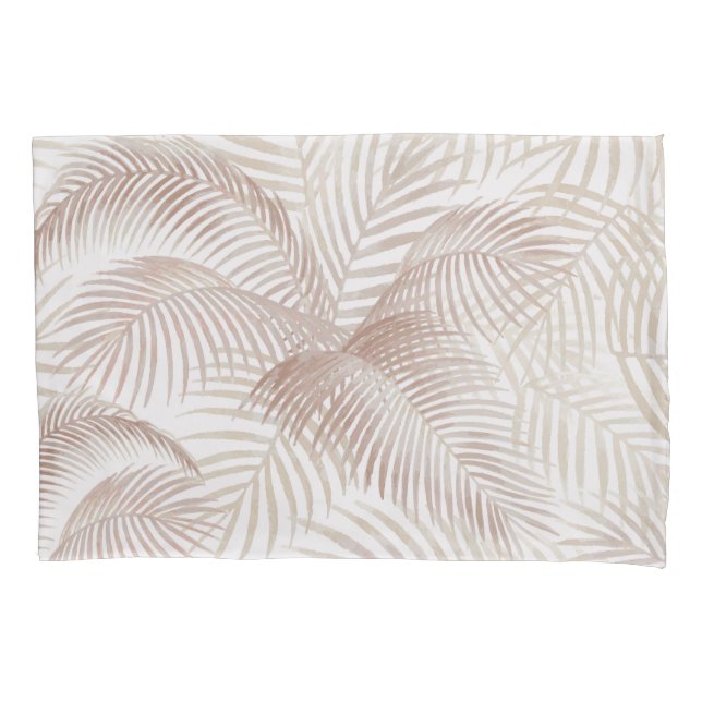 Palm Leaves Pillowcase (Front)