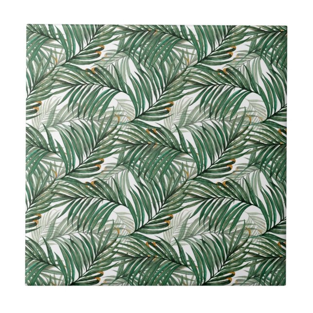 Palm leaves tile (Front)