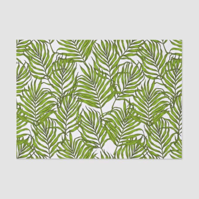 Palm leaves tissue paper (Front)