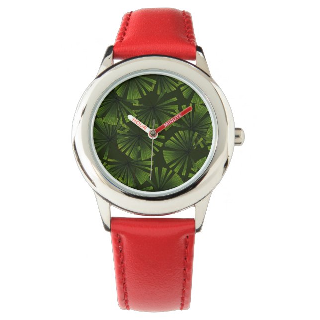 Palm leaves watch (Front)