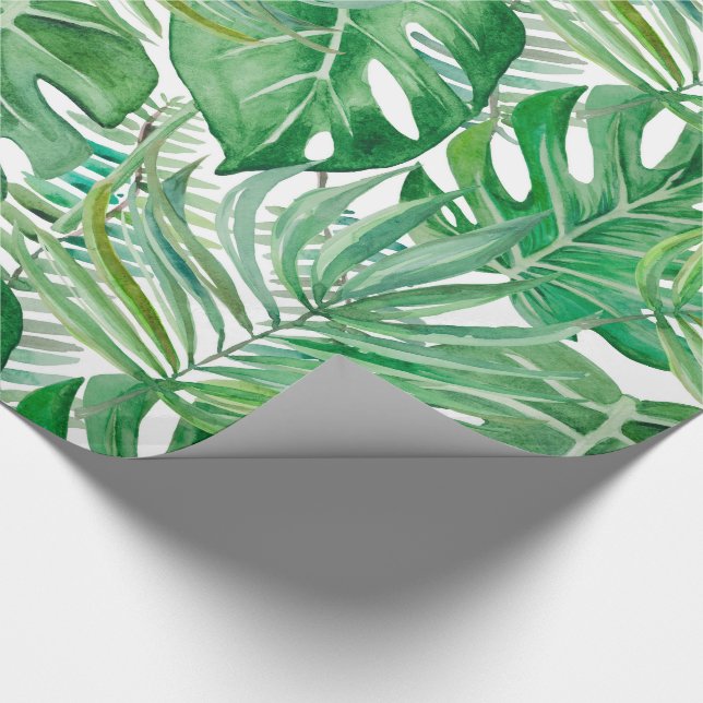 Palm leaves wrapping paper (Corner)