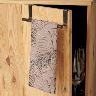 Palm Leo Animal Print Glam 1 Kitchen Towel