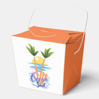 Palm of the Ocean Soul Favor Box