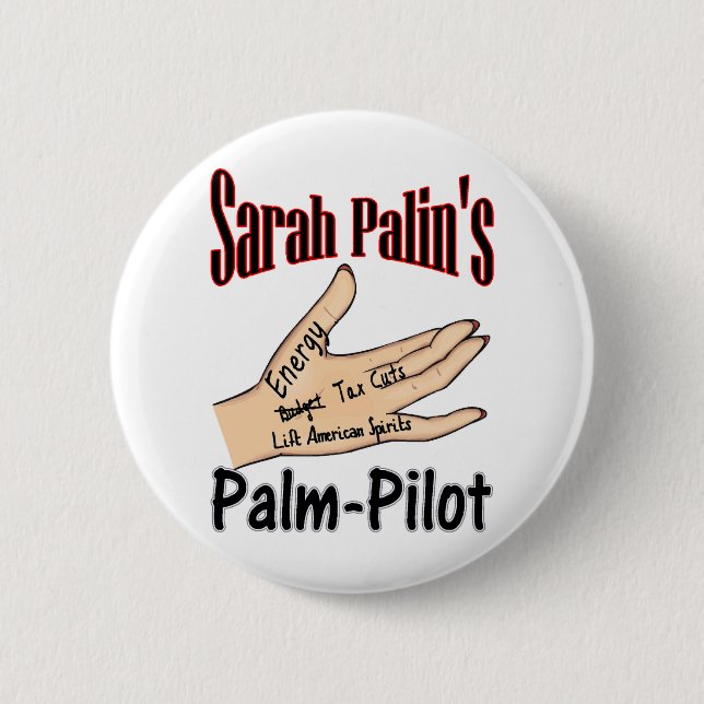 palm-pilot 2 inch round button (Front)