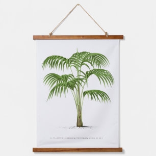Palm Print -Pieter Joseph de Pannemaeker 1832-1904 Hanging Tapestry