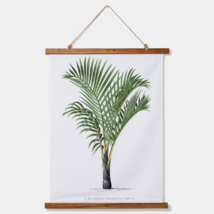 Palm Print -Pieter Joseph de Pannemaeker 1832-1904 Hanging Tapestry