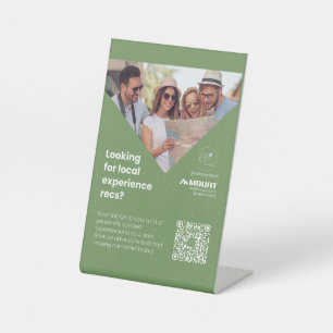 Palm Regensy Paradise Stand Pedestal Sign