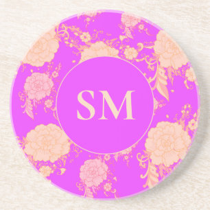 Palm Royale Floral Coaster