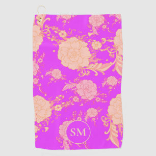 Palm Royale Floral Golf Towel