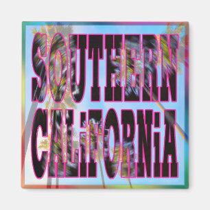 "Palm Sky: Southern California" Magnet